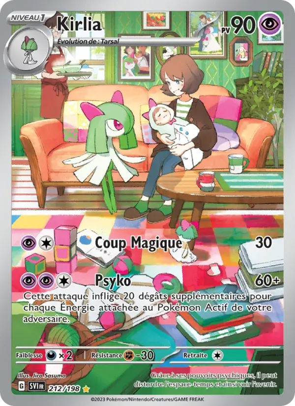 Kirlia - 212/258 - Écarlate et Violet