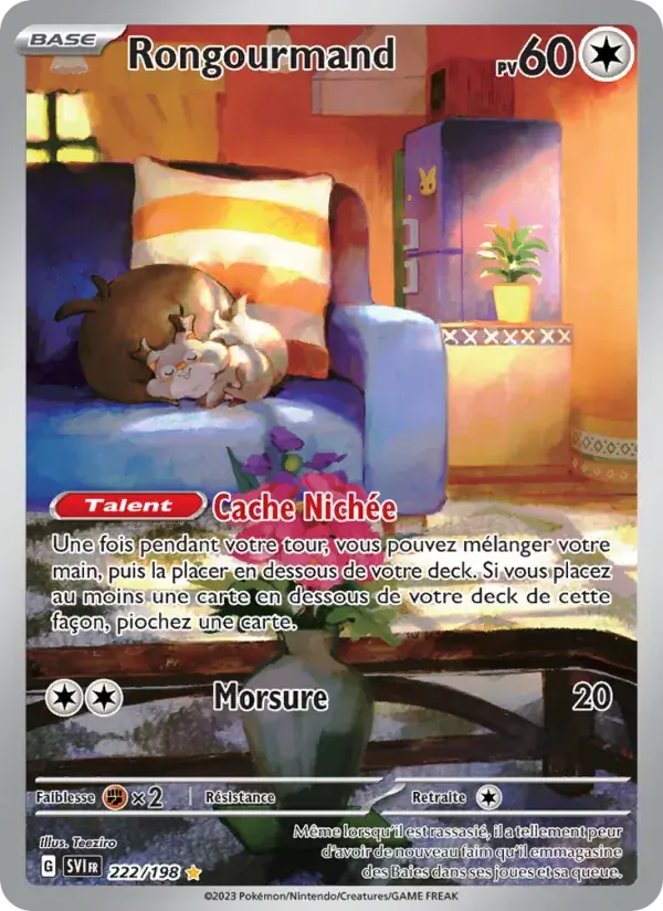 Rongourmand - 222/258 - Écarlate et Violet