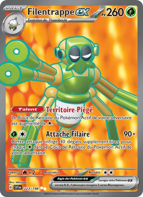Filentrappe-ex - 223/258 - Écarlate et Violet