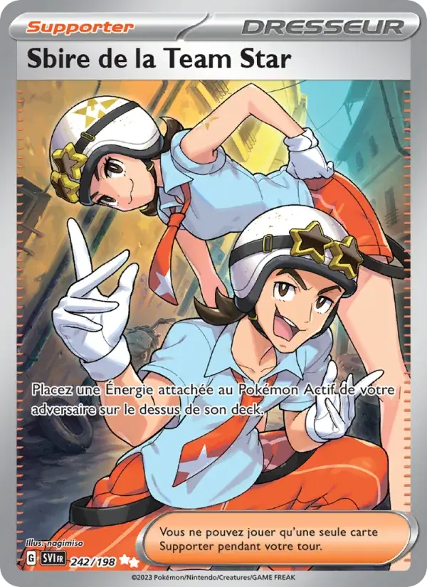 Sbire de la Team Star - 242/258 - Écarlate et Violet