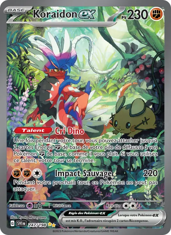 Koraidon-ex - 247/258 - Écarlate et Violet