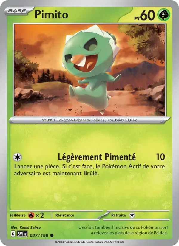 Pimito - 027/258 - Écarlate et Violet