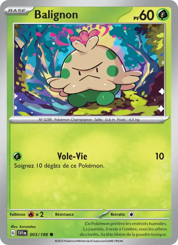 Balignon - 003/258 - Écarlate et Violet