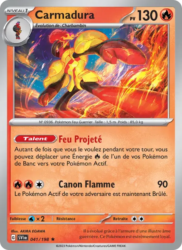 Carmadura - 041/258 - Écarlate et Violet