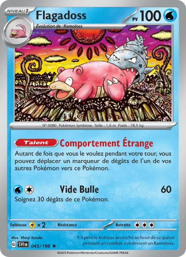 Flagadoss - 043/258 - Écarlate et Violet