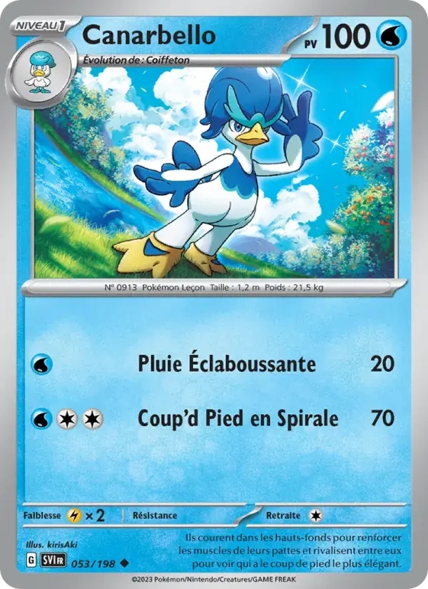 Canarbello - 053/258 - Écarlate et Violet