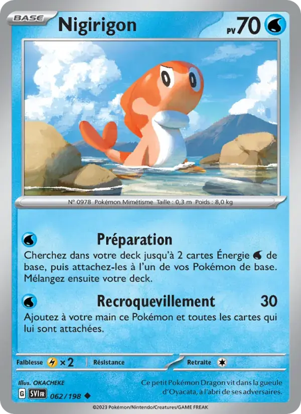Nigirigon - 062/258 - Écarlate et Violet