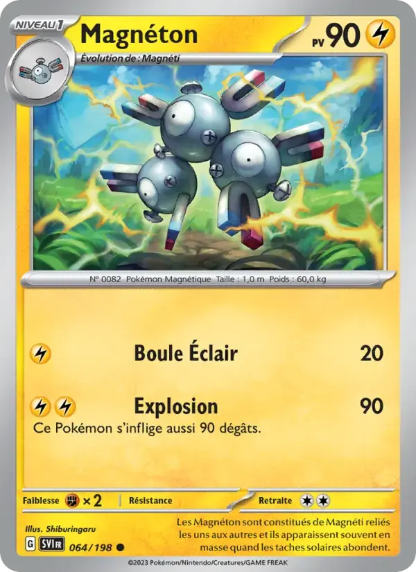 Magnéton - 064/258 - Écarlate et Violet