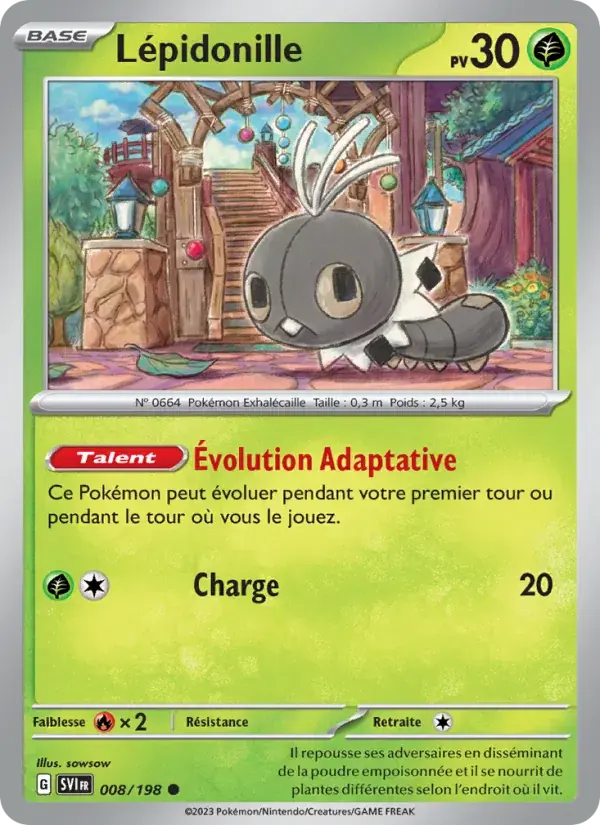 Lépidonille - 008/258 - Écarlate et Violet