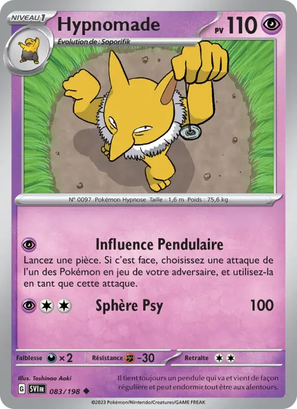 Hypnomade - 083/258 - Écarlate et Violet
