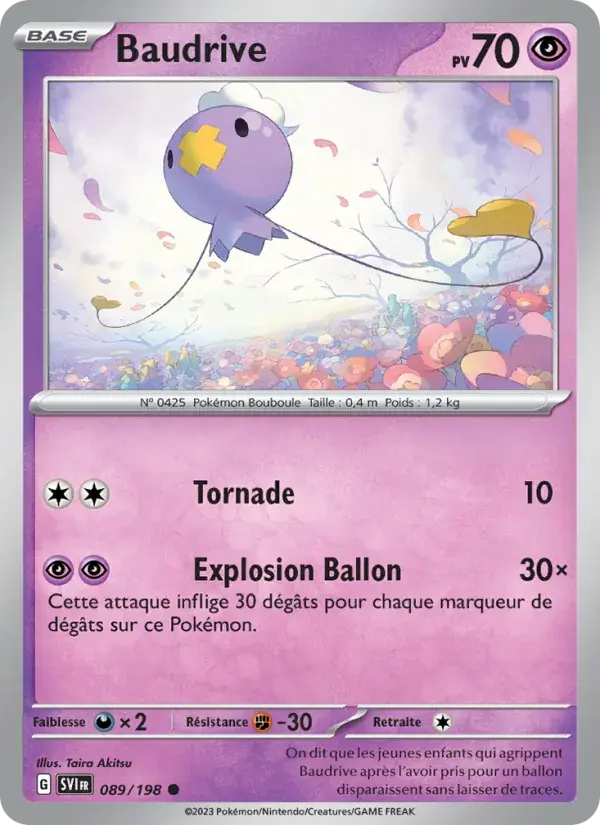 Baudrive - 089/258 - Écarlate et Violet