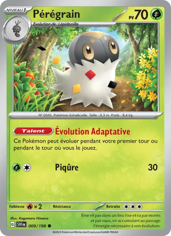 Pérégrain - 009/258 - Écarlate et Violet