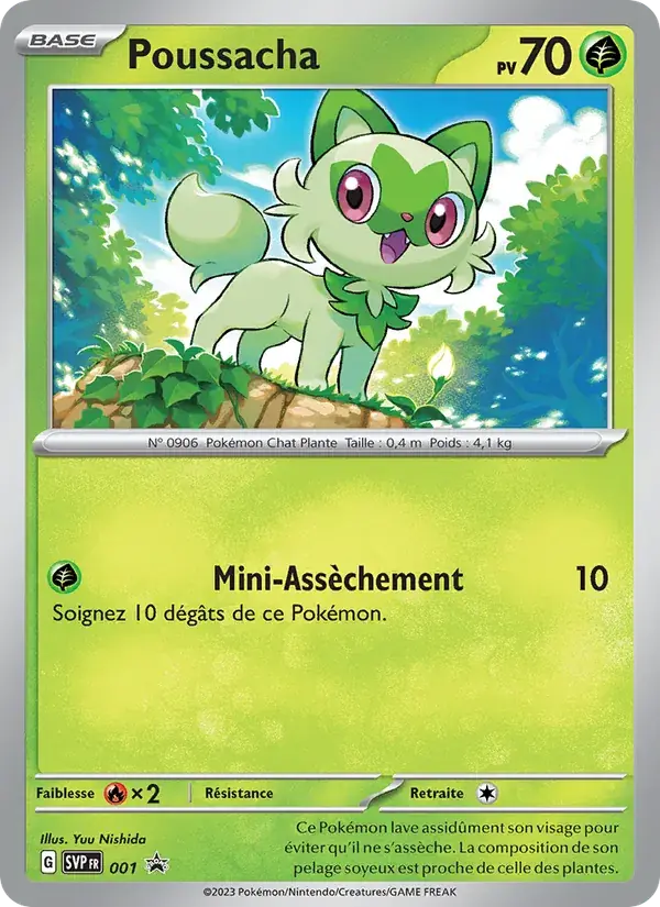 Poussacha - 001/225 - SVP Black Star Promos