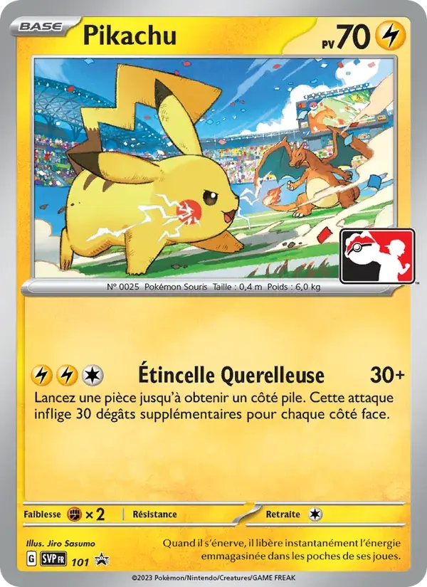 Pikachu - 101/225 - SVP Black Star Promos