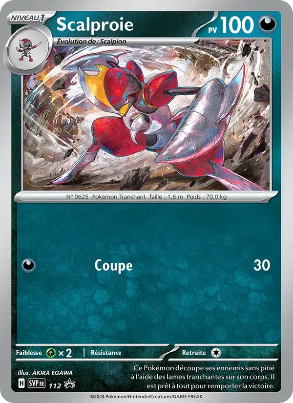 Scalproie - 112/225 - SVP Black Star Promos