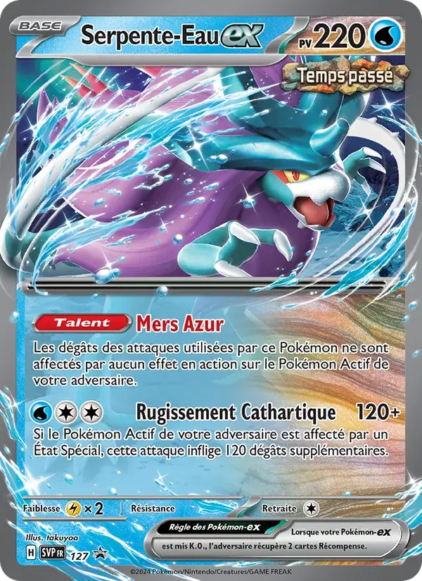 Serpente-Eau-ex - 127/225 - SVP Black Star Promos