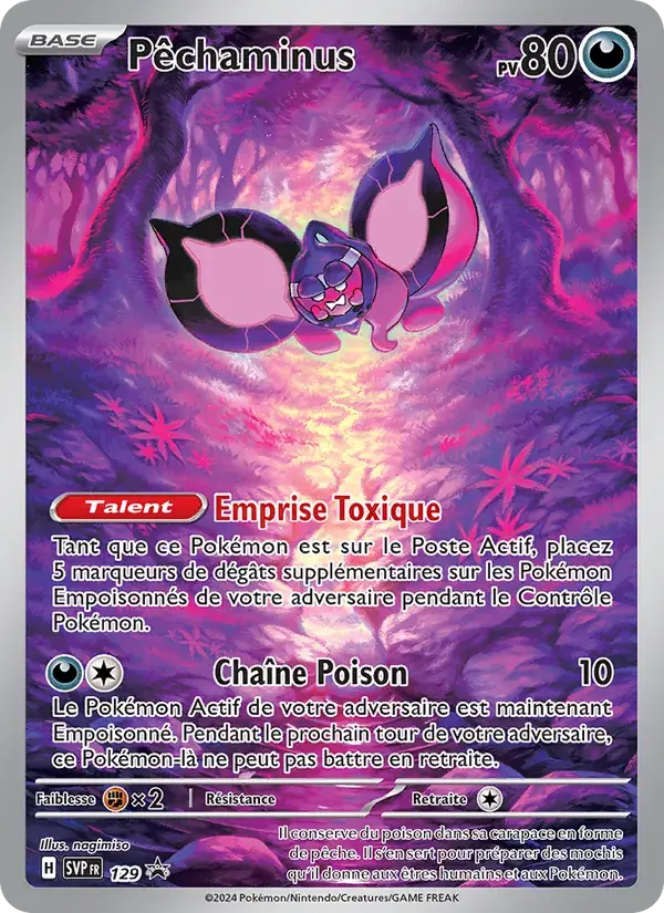 Pêchaminus - 129/225 - SVP Black Star Promos