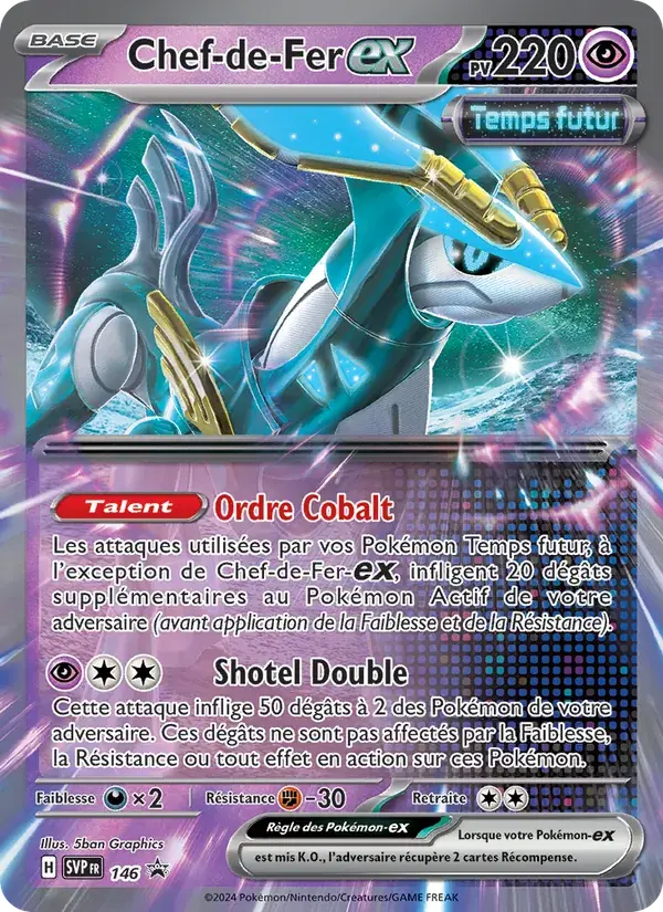 Chef-de-Fer-ex - 146/225 - SVP Black Star Promos
