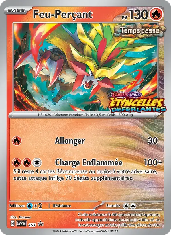 Feu-Perçant - 151/225 - SVP Black Star Promos