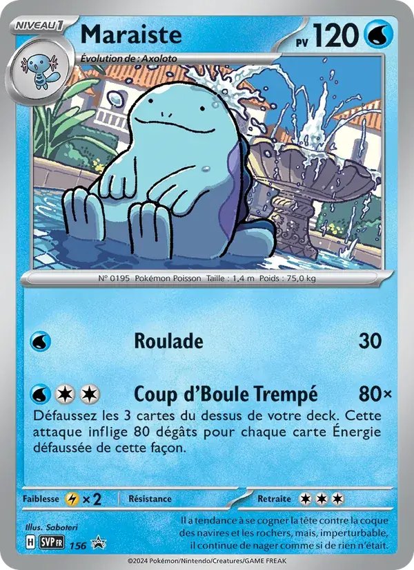 Maraiste - 156/225 - SVP Black Star Promos