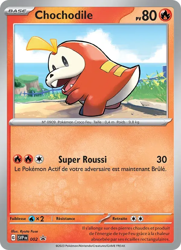 Chochodile - 002/225 - SVP Black Star Promos
