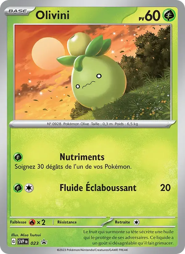 Olivini - 023/225 - SVP Black Star Promos