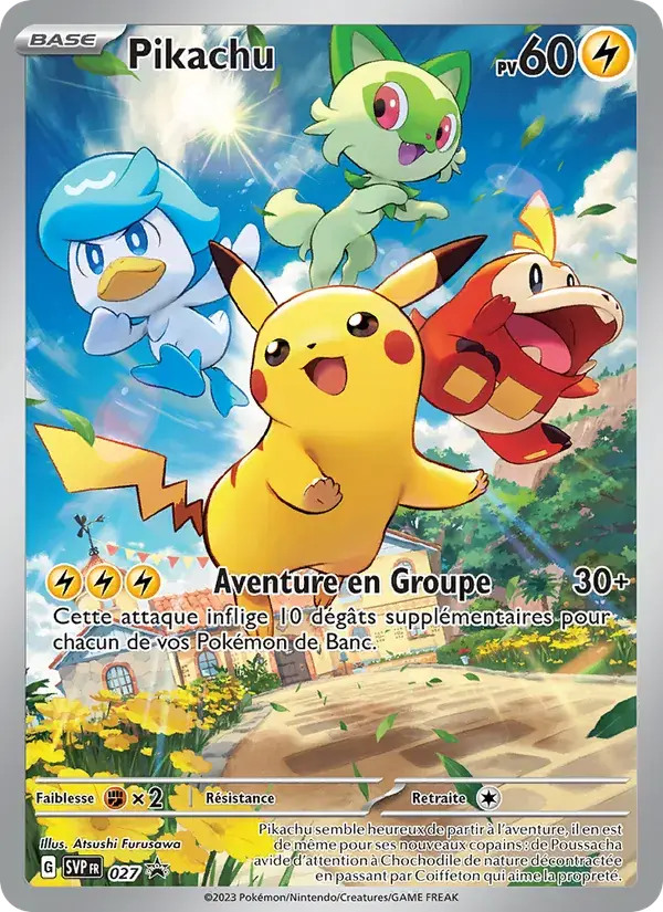 Pikachu - 027/225 - SVP Black Star Promos