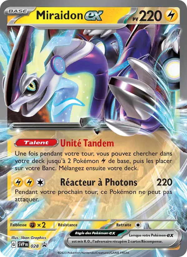 Miraidon-ex - 028/225 - SVP Black Star Promos