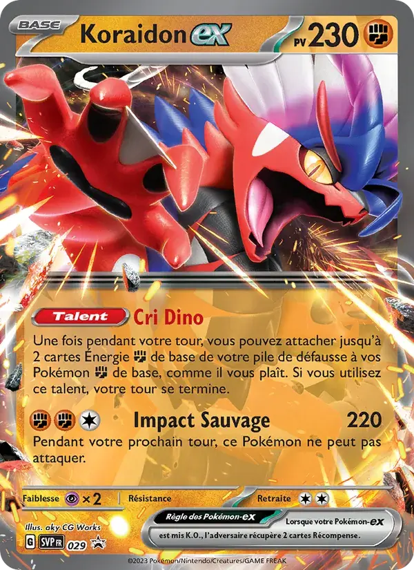 Koraidon-ex - 029/225 - SVP Black Star Promos