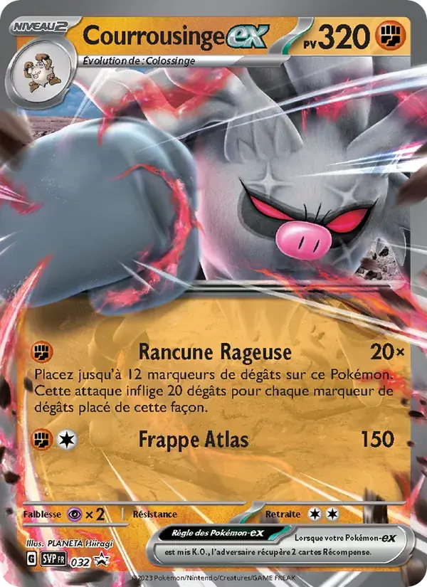 Courrousinge-ex - 032/225 - SVP Black Star Promos