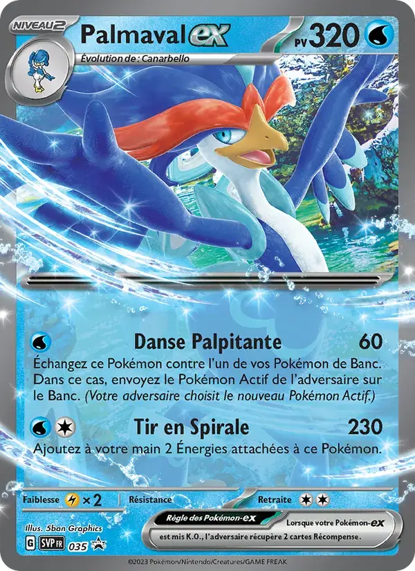Palmaval-ex - 035/225 - SVP Black Star Promos