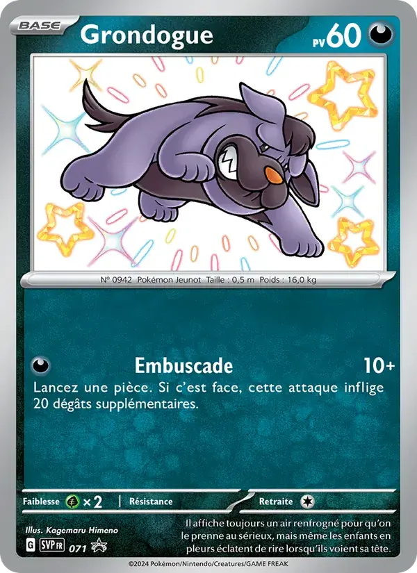 Grondogue - 071/225 - SVP Black Star Promos
