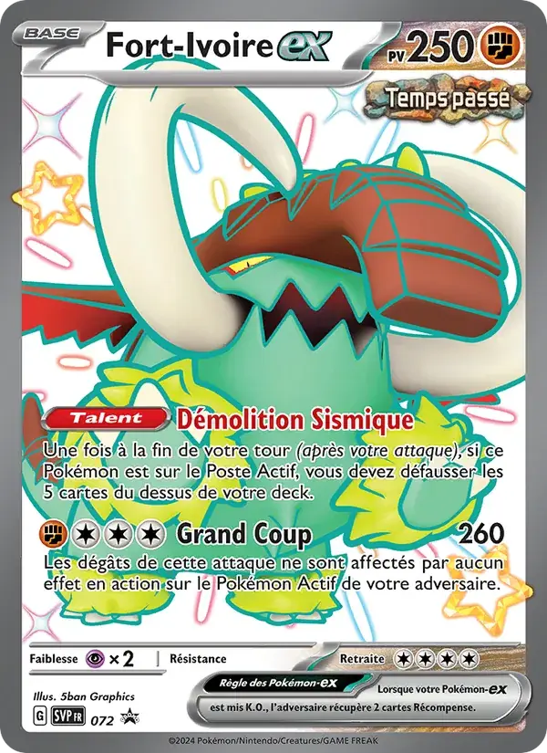 Fort-Ivoire-ex - 072/225 - SVP Black Star Promos
