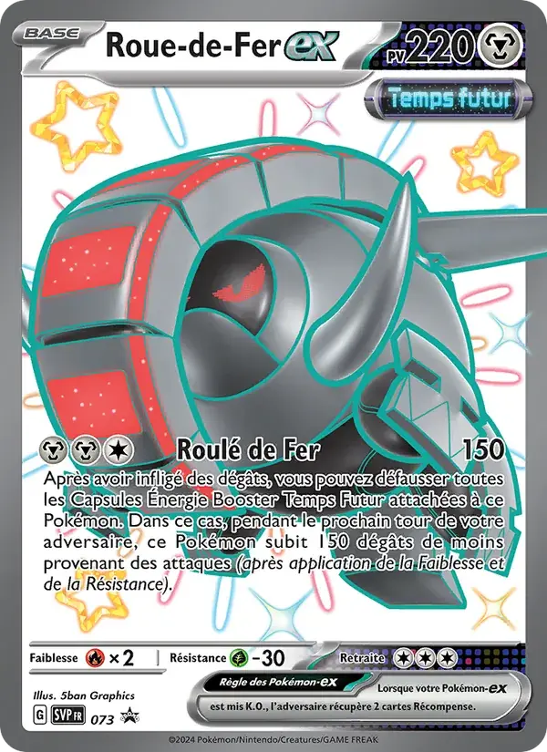 Roue-de-Fer-ex - 073/225 - SVP Black Star Promos