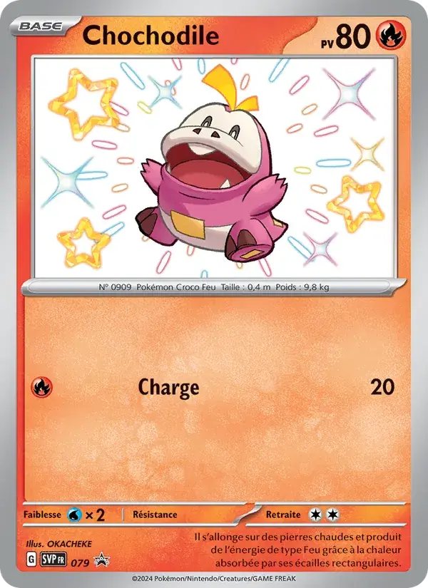 Chochodile - 079/225 - SVP Black Star Promos