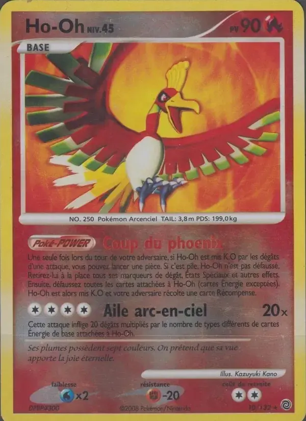 Ho-Oh - 10/132 - Merveilles Secrètes