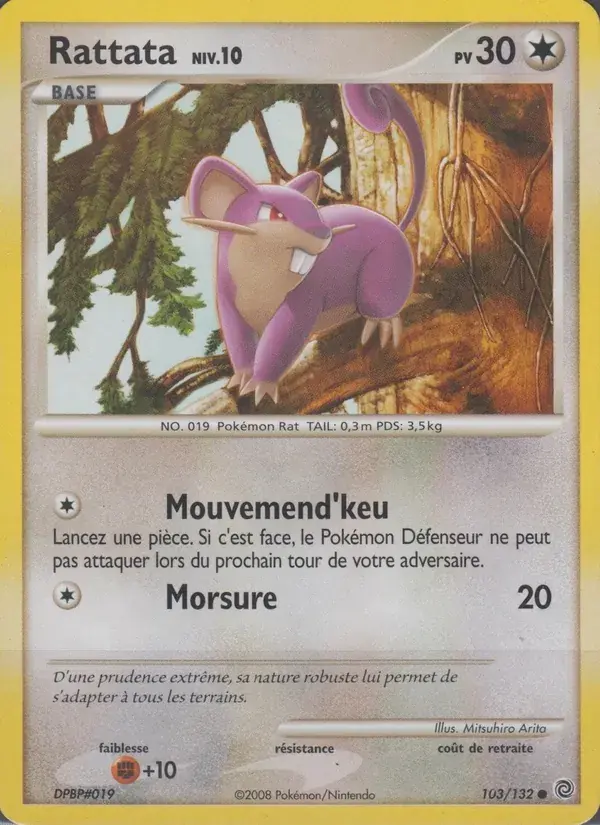 Rattata - 103/132 - Merveilles Secrètes