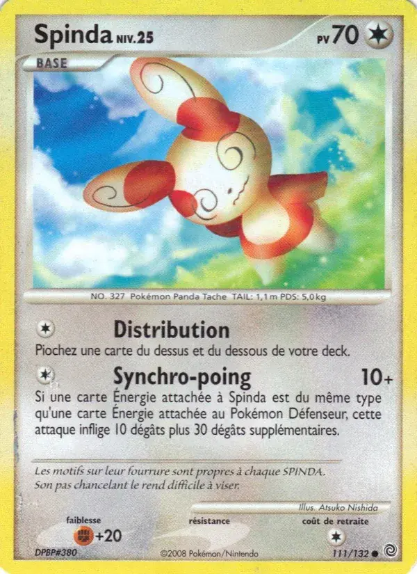 Spinda - 111/132 - Merveilles Secrètes