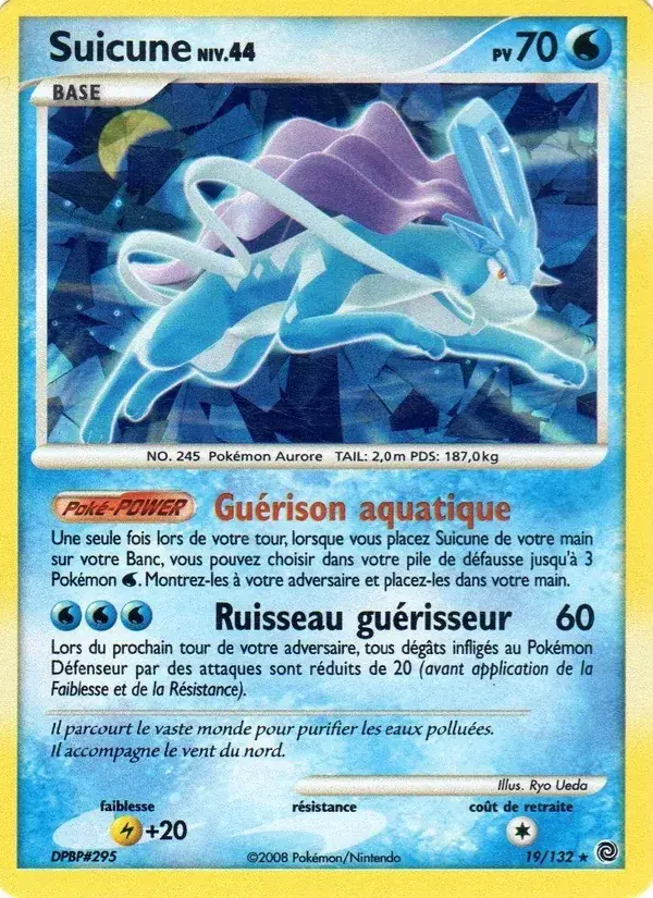 Suicune - 19/132 - Merveilles Secrètes