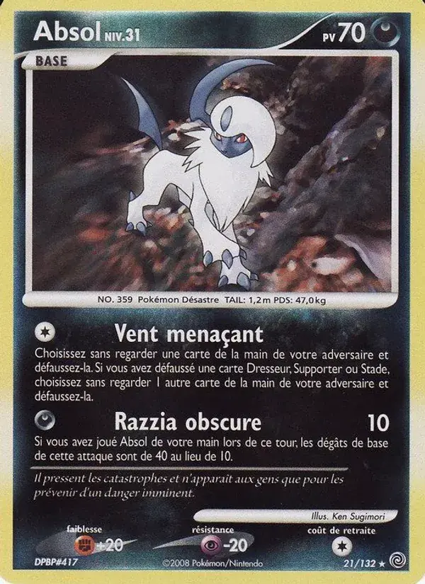 Absol - 21/132 - Merveilles Secrètes