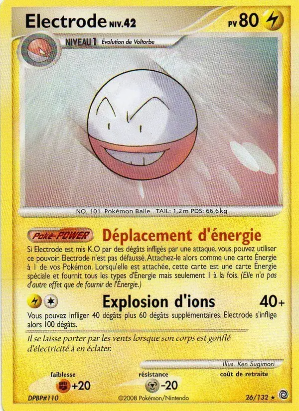 Électrode - 26/132 - Merveilles Secrètes