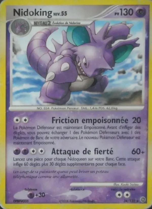 Nidoking - 34/132 - Merveilles Secrètes