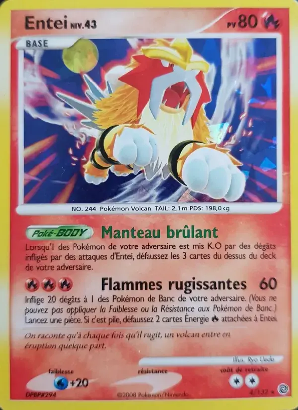 Entei - 4/132 - Merveilles Secrètes