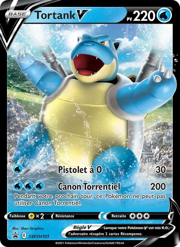 Tortank V - SWSH101/307 - Promo SWSH