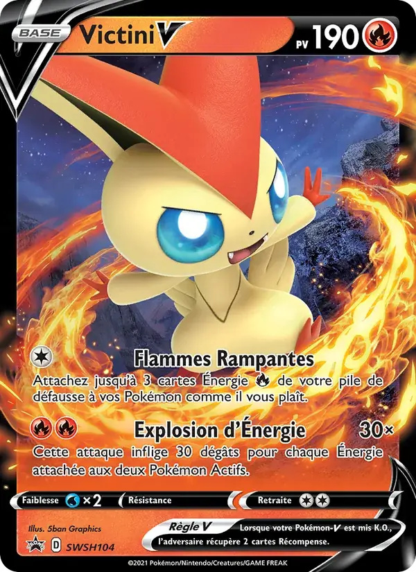 Victini V - SWSH104/307 - Promo SWSH