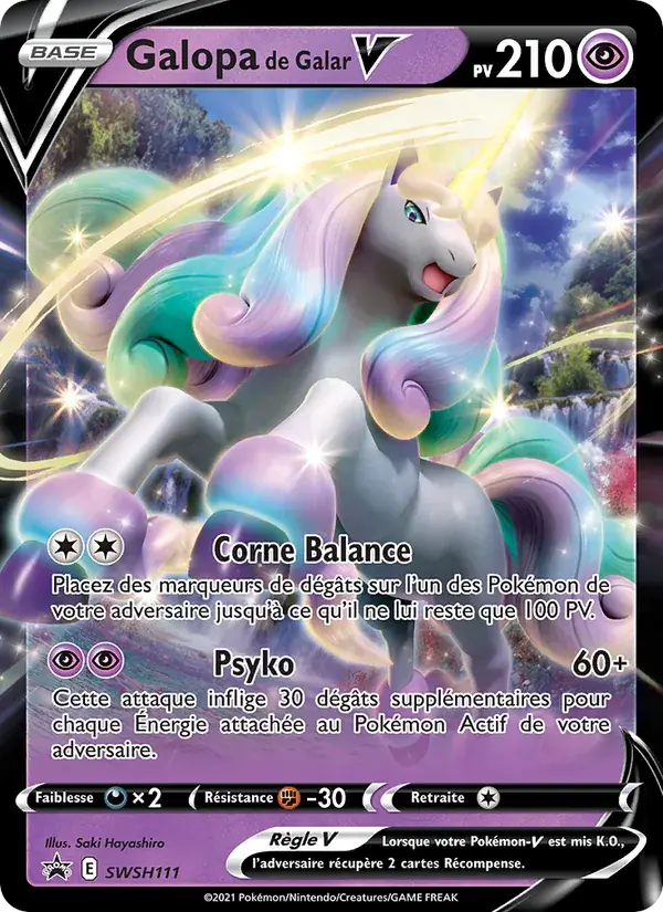 Galopa de Galar V - SWSH111/307 - Promo SWSH