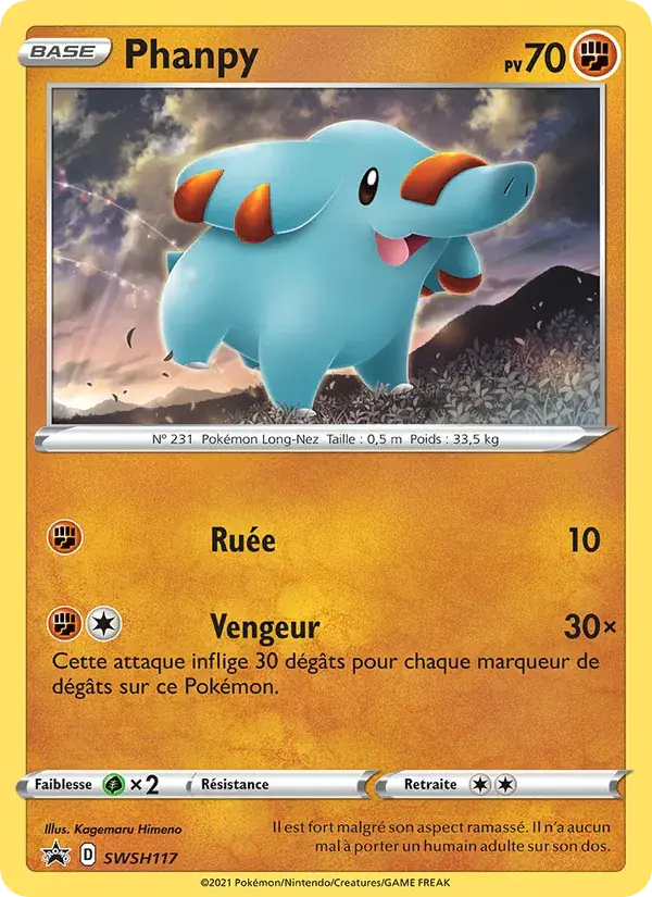 Phanpy - SWSH117/307 - Promo SWSH