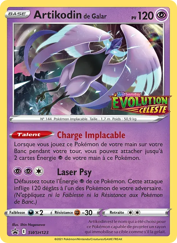 Artikodin de Galar - SWSH123/307 - Promo SWSH