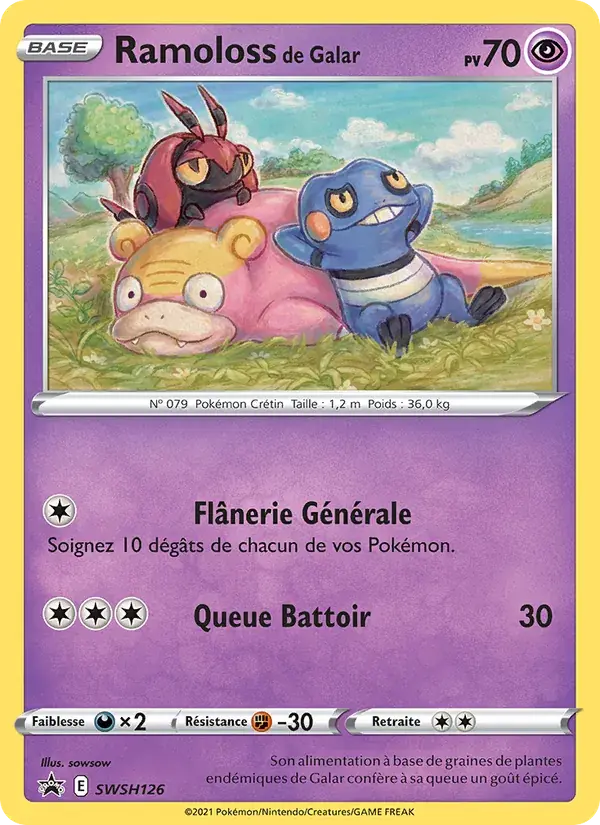 Ramoloss de Galar - SWSH126/307 - Promo SWSH
