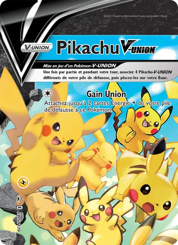 Pikachu V-UNION - SWSH139/307 - Promo SWSH